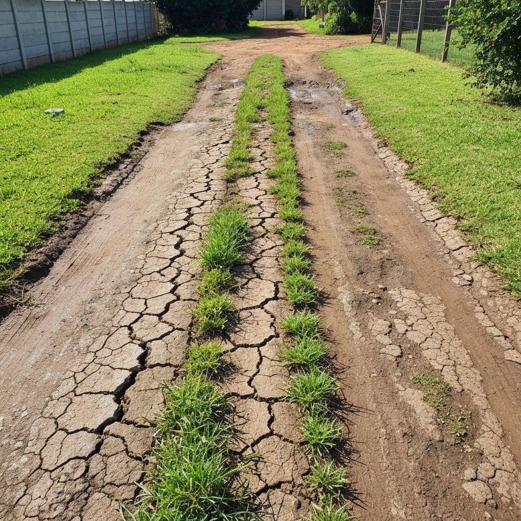 Driveway Transformation - Before